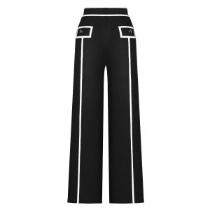 CLAUDIA CONTRAST TRIM PANTS
