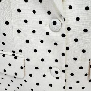 GRACE POLKA DOT BLAZER PANTS SET