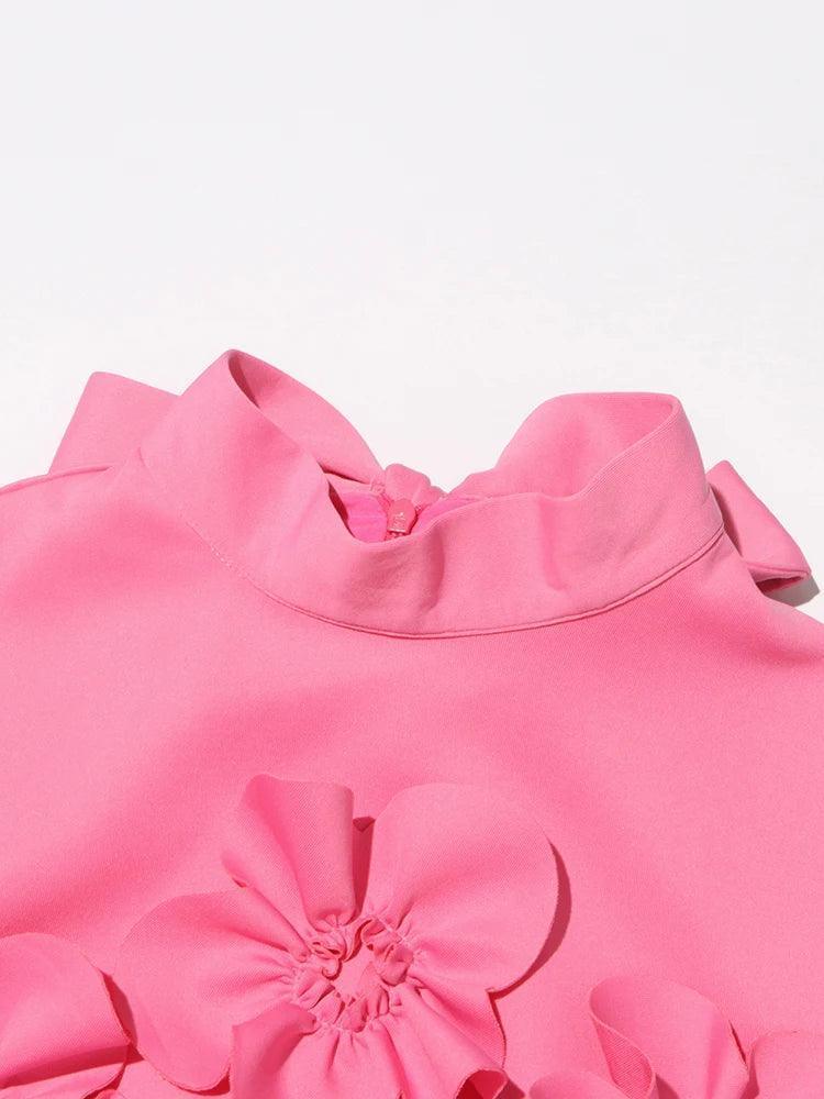 BECKY EMBELLISHED FLOWER DRESS - Image 8