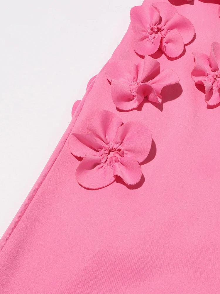 BECKY EMBELLISHED FLOWER DRESS - Image 4