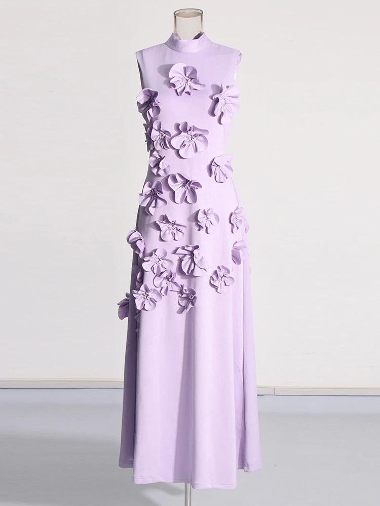 BECKY EMBELLISHED FLOWER DRESS - Image 2