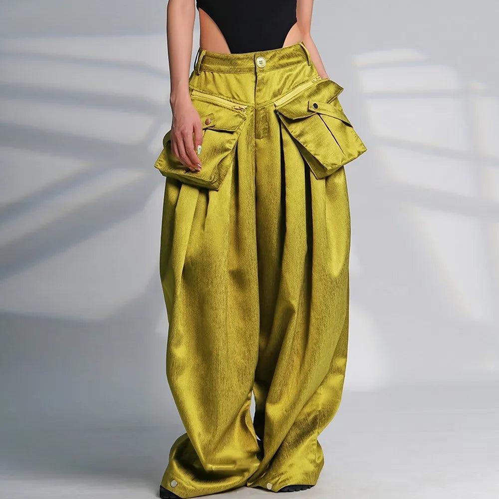 SARAH WIDE LEG TROUSERS - Image 10