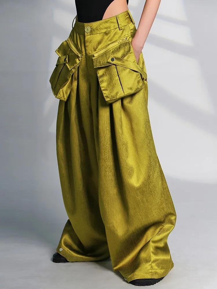 SARAH WIDE LEG TROUSERS - Image 9